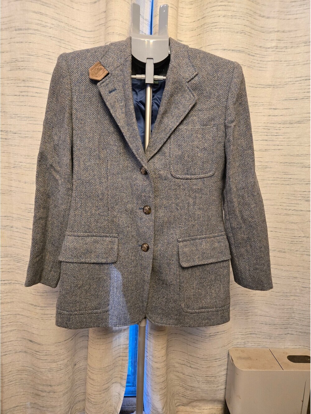 Lauren Ralph Lauren Herringbone Equestrian Blazer 🤎🐎
